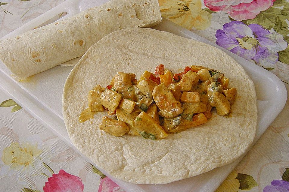 Hähnchen-Tortilla-Auflauf