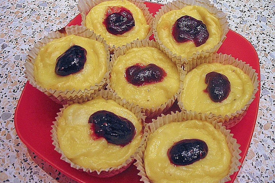 Käsekuchen - Muffins