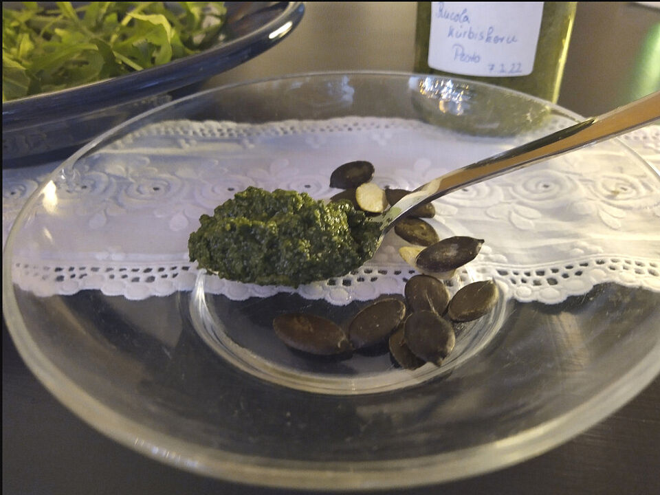 Rucola-Kürbiskern-Pesto von Watzfrau| Chefkoch