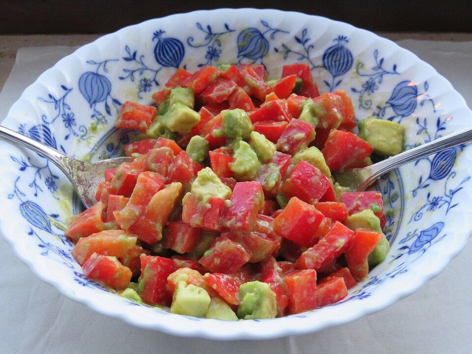 Paprika-Avocado-Salat von opmutti| Chefkoch