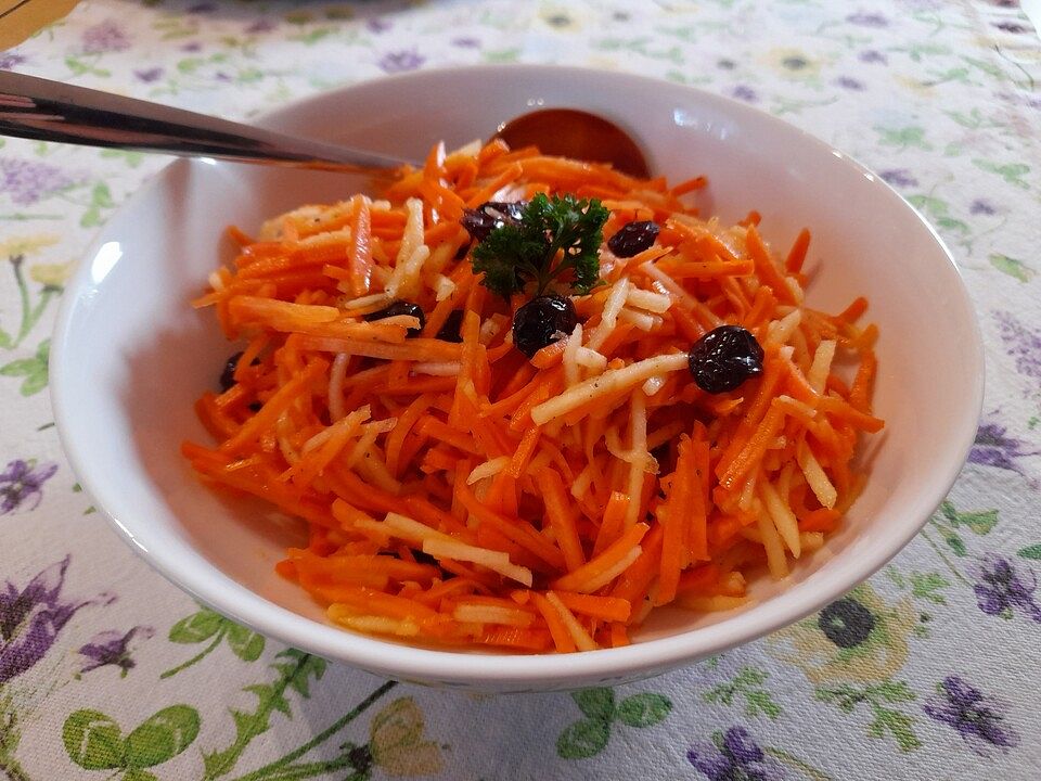 Karotten-Apfelsalat mit Cranberries von Anaid55| Chefkoch