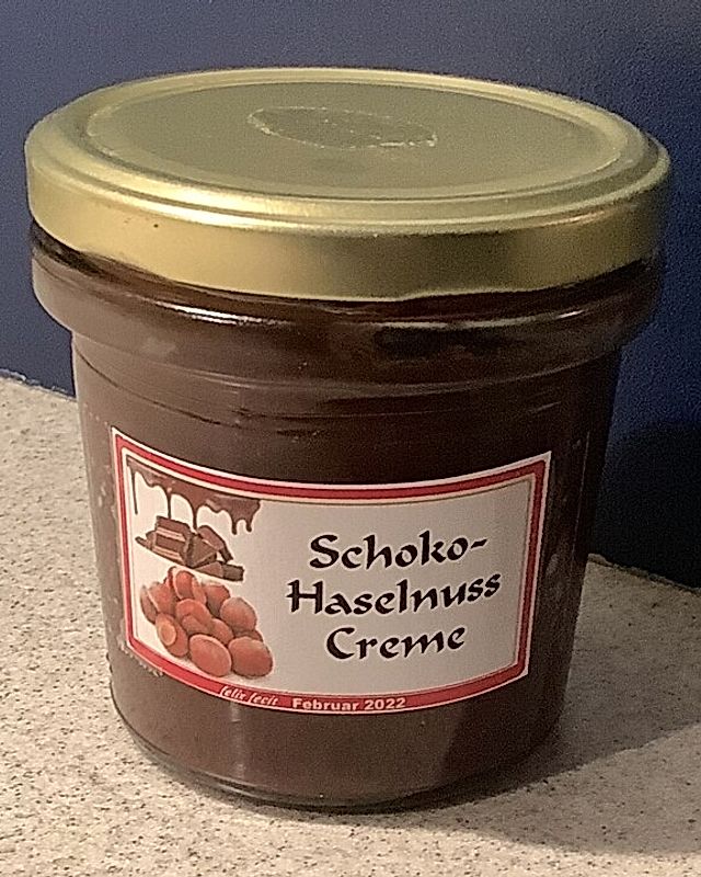 Schoko-Haselnuss-Creme