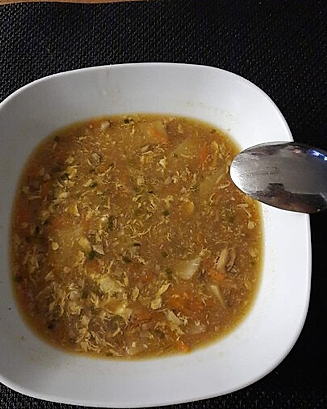 Pikant säuerliche Suppe