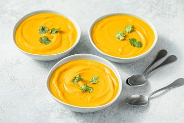Süßkartoffel-Orangen-Suppe