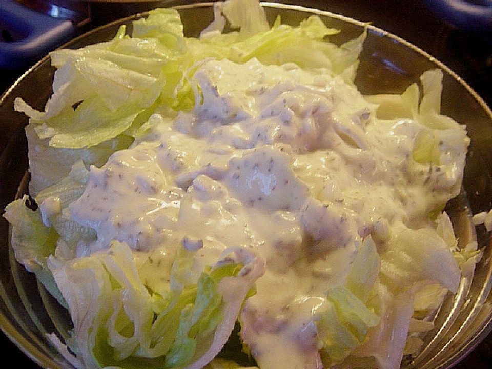 Eisbergsalat mit Kräutern der Provence von perosenberg| Chefkoch