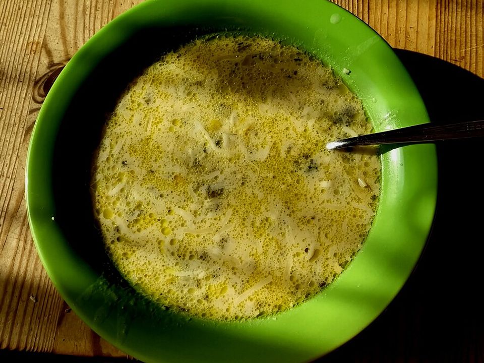 Vegetarische Grüne Käse-Lauchsuppe von neun10| Chefkoch
