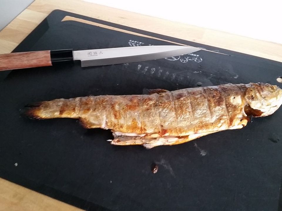 Gegrillte Forellen mit Kapern von hobbykoechin| Chefkoch