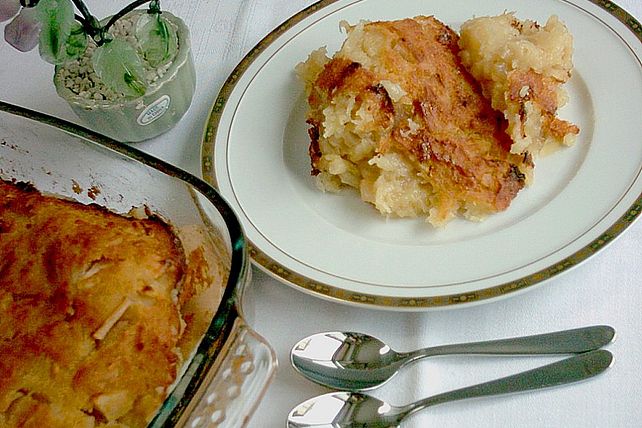 Klatovy - Kartoffelauflauf mit Äpfeln oder Zwetschgen von igel-123 ...