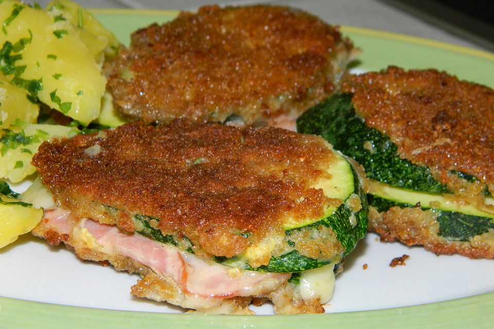 Zucchini-Cordon bleu