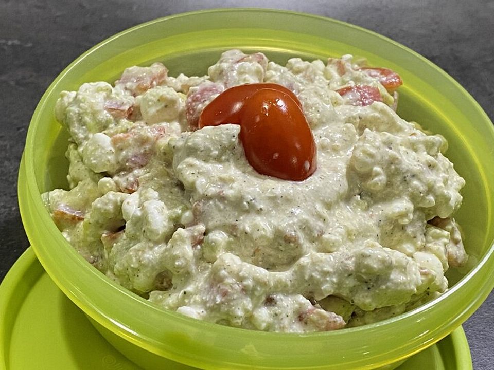 Königer Frischkäse mit Avocado und Tomaten von janinalink39| Chefkoch