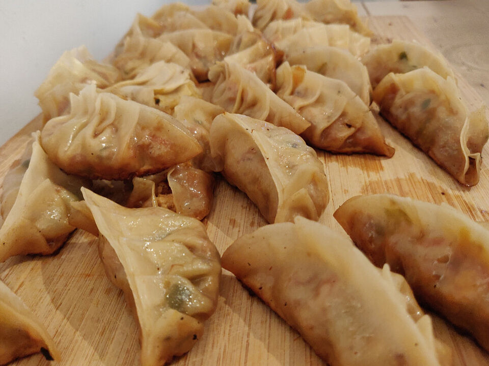 Vegane Gyoza mit Sauce zum Dippen von n_stttnr| Chefkoch