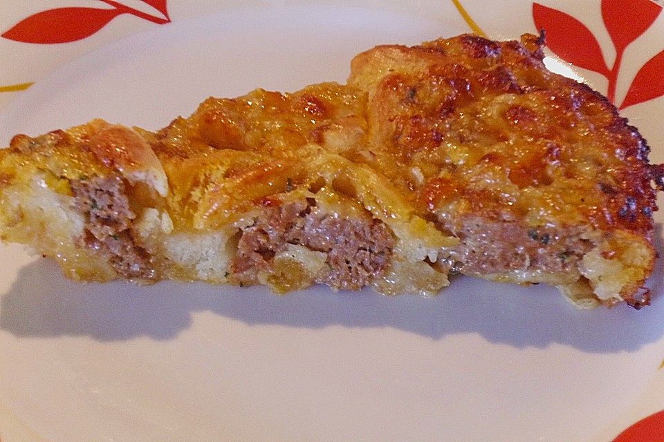 Würziger Mett - Rosetten - Kuchen