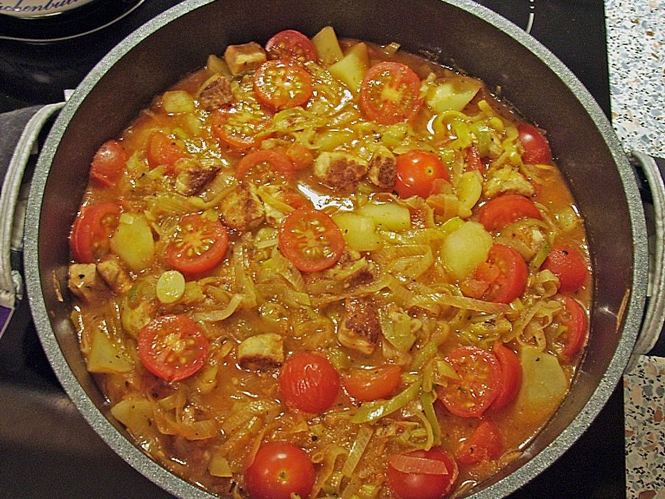 Tomaten - Topf mit Lauch von Surina| Chefkoch