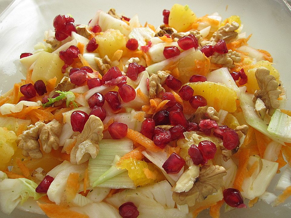 Fenchel - Ananas - Möhren - Salat von Safaro| Chefkoch