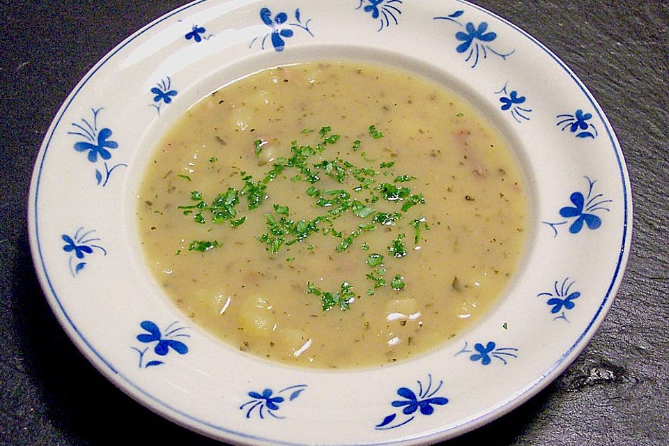 Deftige Kartoffelsuppe