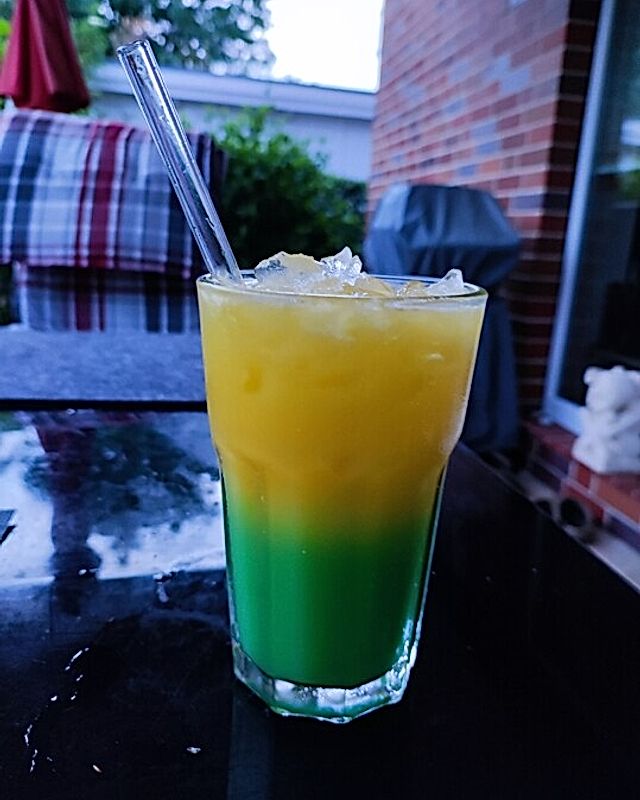 Grüner Sprudel - alkoholfreier Cocktail
