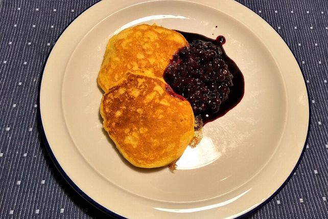 Maispuffer mit Blaubeeren von sukamakan93| Chefkoch
