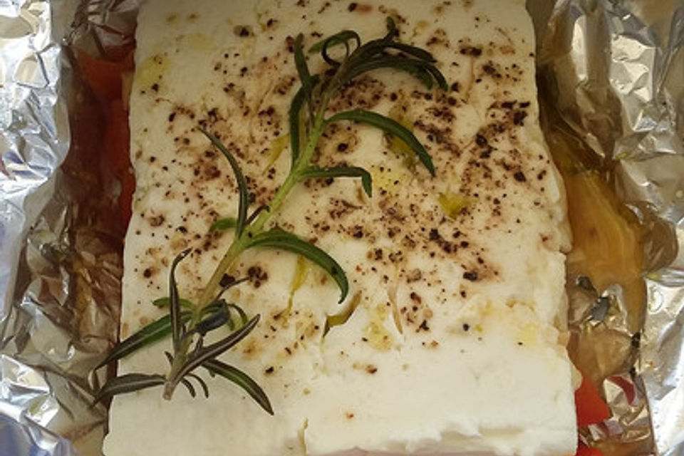 Feta vom Grill