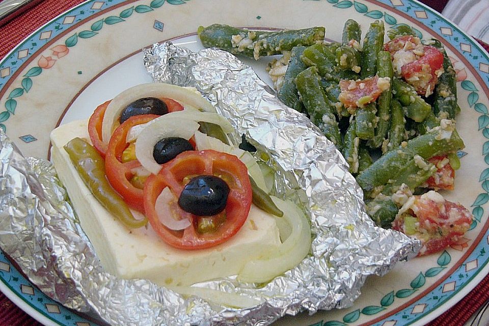 Feta vom Grill