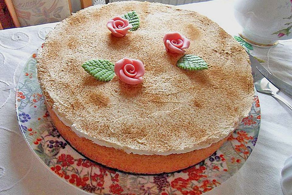 Apfel - Sahne - Torte