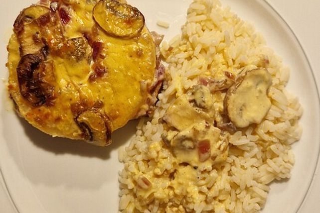 Überbackenes Kasseler mit Ananas in Senf-Sahne-Sauce von Kicki_-)| Chefkoch
