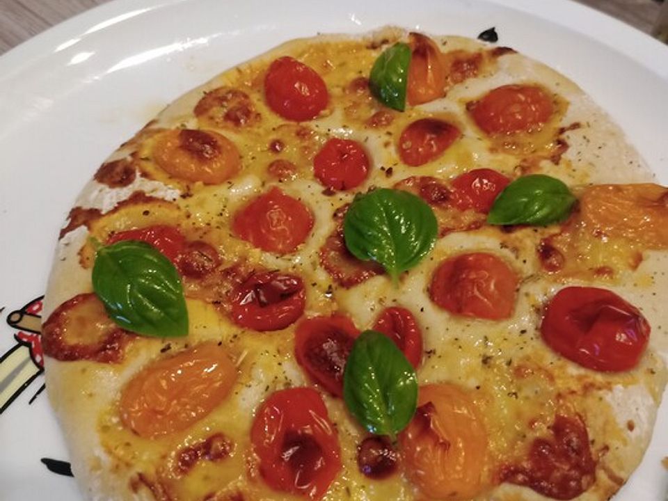 Tomaten-Mozzarella-Schinken-Focaccia von Klaubell| Chefkoch