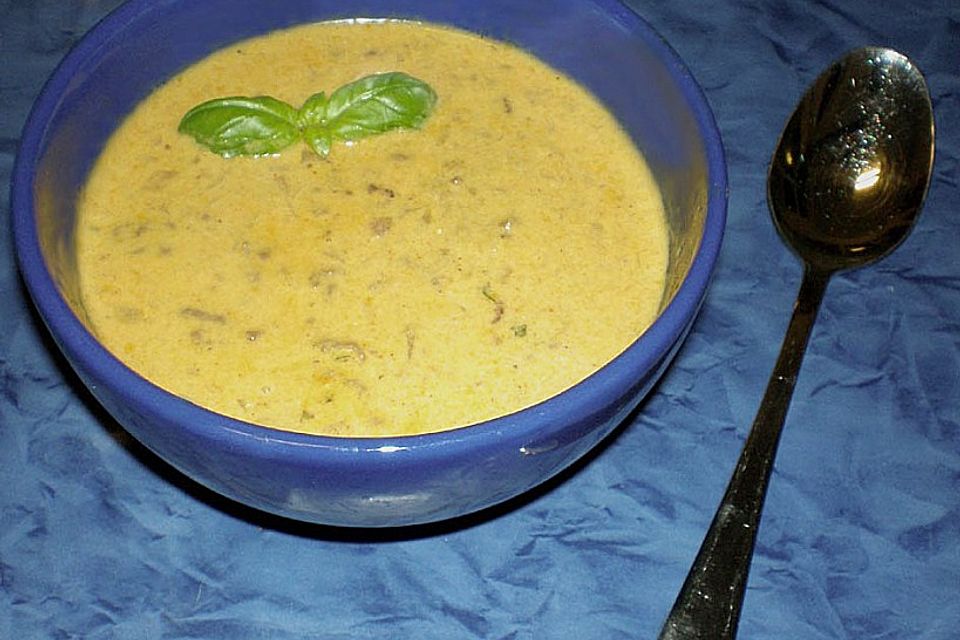 Apfel - Curry - Suppe