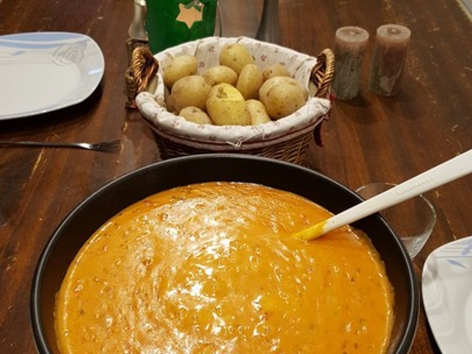 Tomaten - Käse Fondue von Walterspiel| Chefkoch
