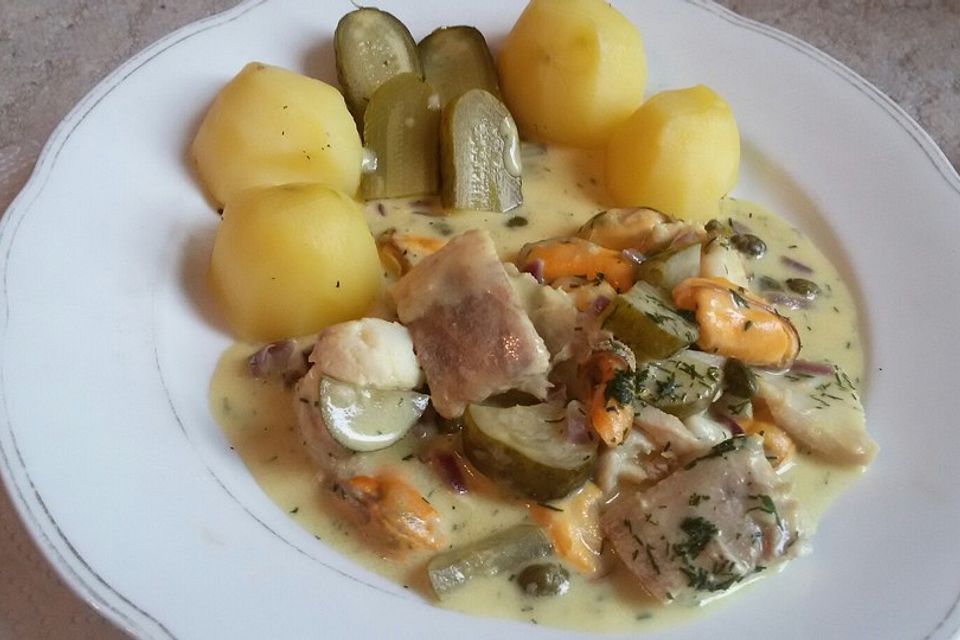 Holländisches Fischgulasch