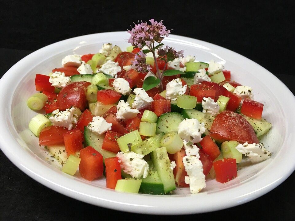 Griechischer Bauernsalat| Chefkoch