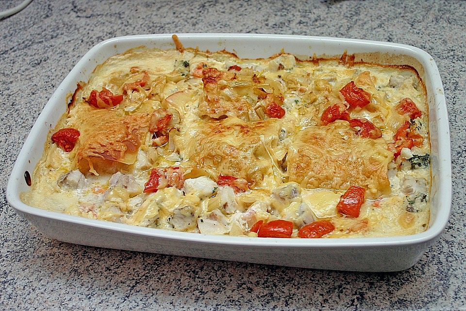 Meeresfrüchte - Lasagne