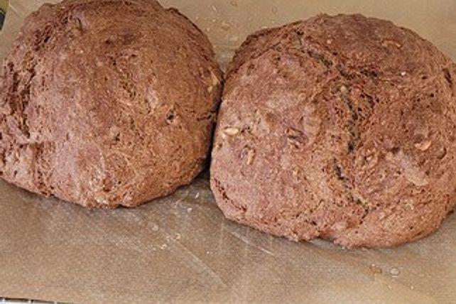 Dinkel-Vollkornbrot ohne Hefe - mit oder ohne Walnüsse von Isafan3 ...