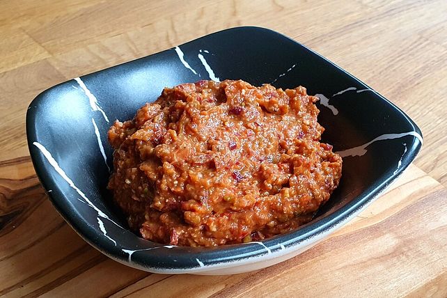 Veganer Paprika-Kidneybohnen-Aufstrich von robertsambale| Chefkoch