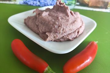 Jalapeño-Bohnen-Hummus