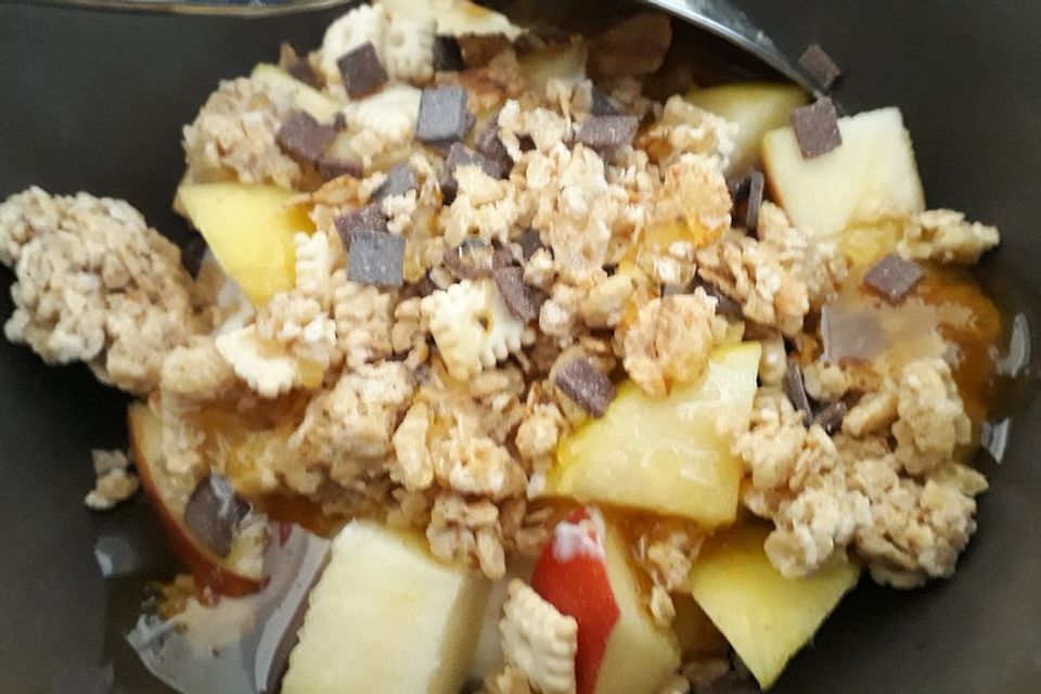 Apfel - Müsli Apfel - Müsli