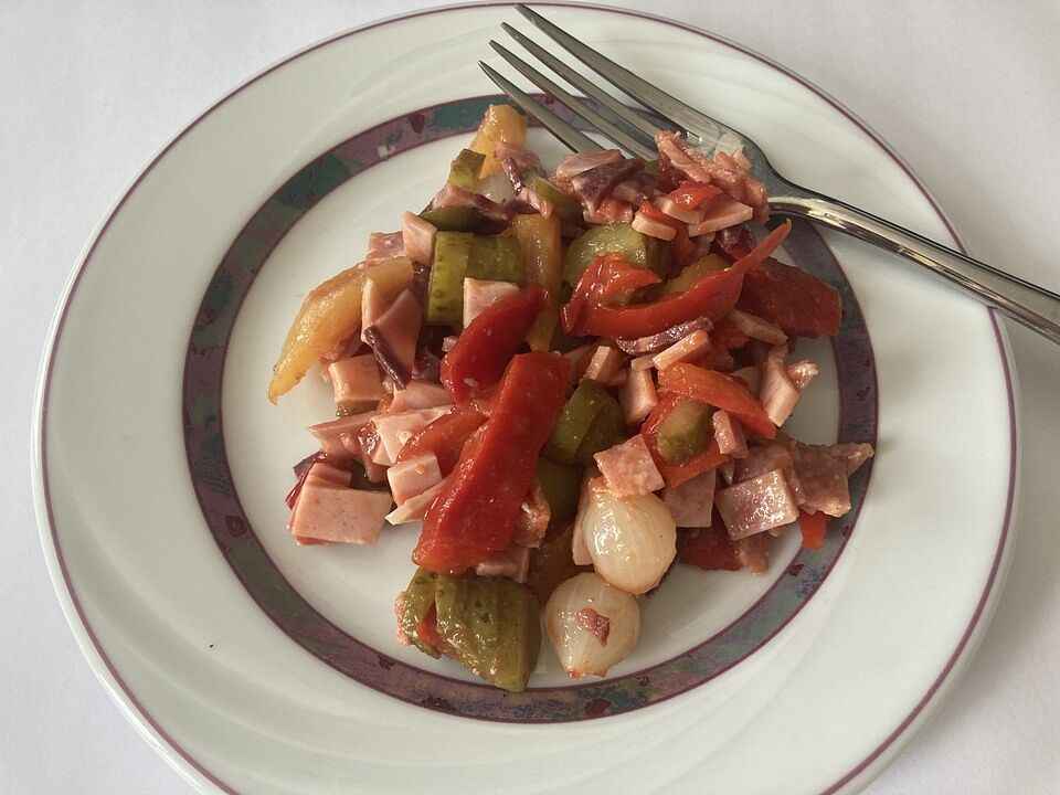 Wurstsalat mit Letscho von laurinili| Chefkoch