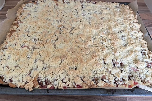 Pflaumenkuchen mit Streuseln nach Omas Art von Stefan-nkt| Chefkoch