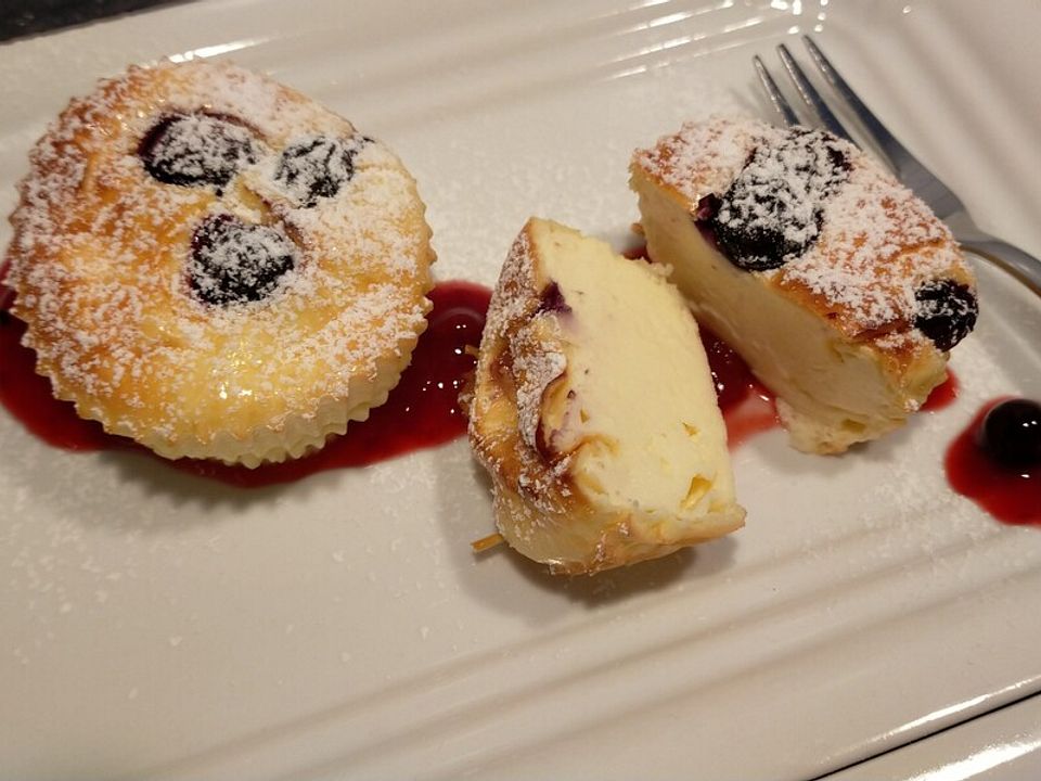 Käsekuchen–Muffins aus dem Airfryer von CareMen| Chefkoch