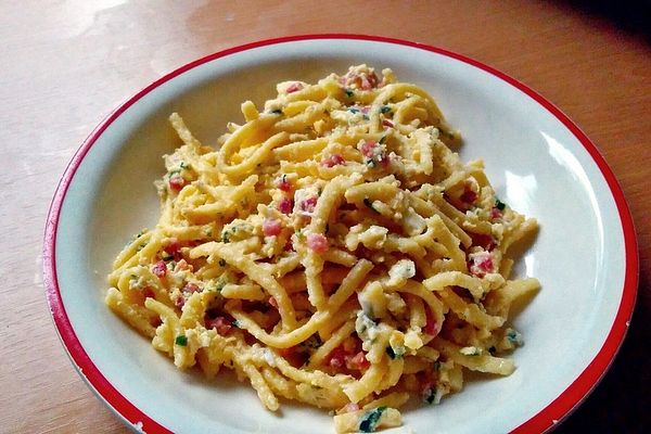 Gebratene Spätzle mit Schinken von Brunchmaus | Chefkoch