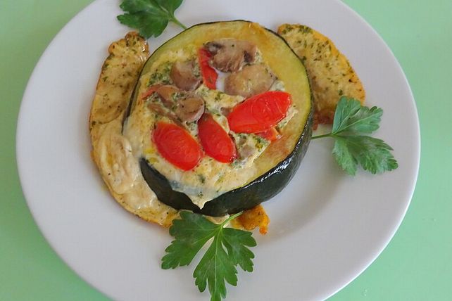 Gefüllter Zucchini-Ring, vegetarisch von movostu| Chefkoch