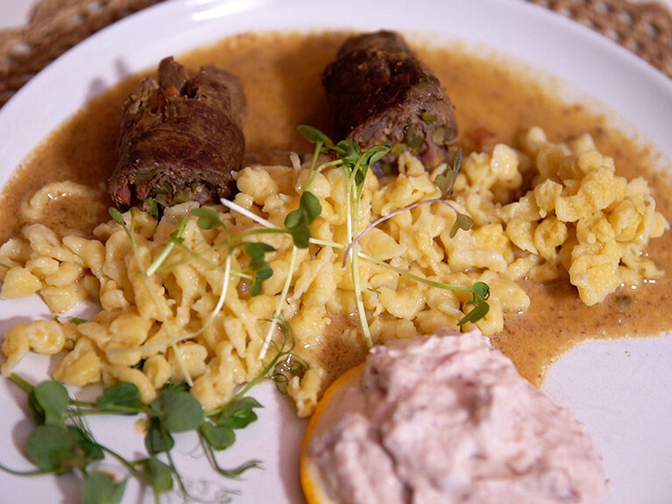 Roulade mit Soße und Spätzle von DasperfekteDinner | Chefkoch