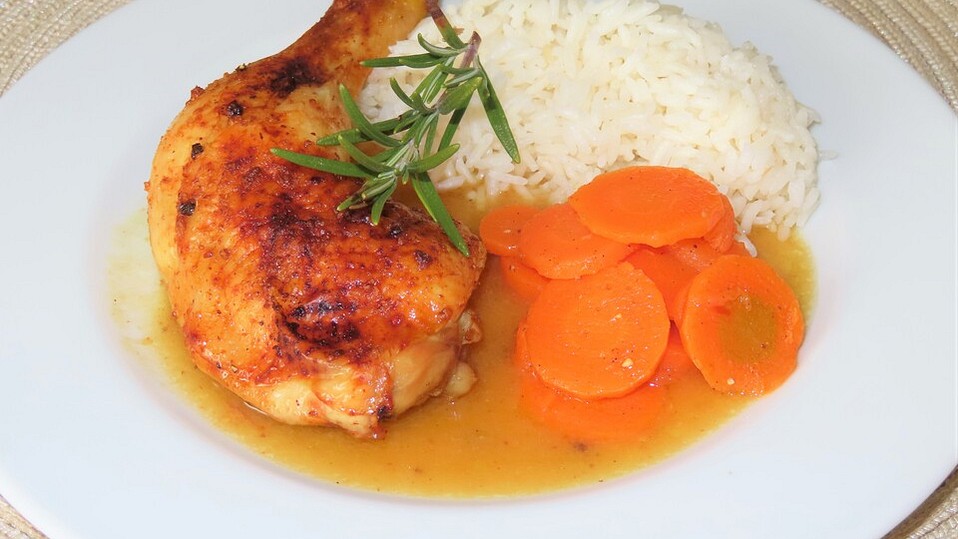 Mallorquinisches Orangenhühnchen von alexas-welt Mallorquinisches Orangenhühnchen von alexas-welt