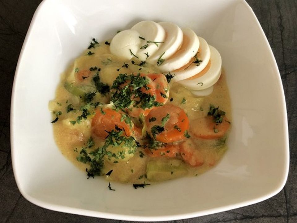 Gemüse-Eier Ragout | Chefkoch