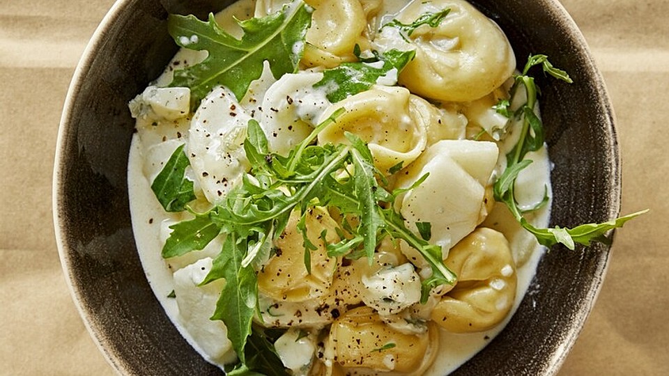 Tortellini in Gorgonzola-Sauce