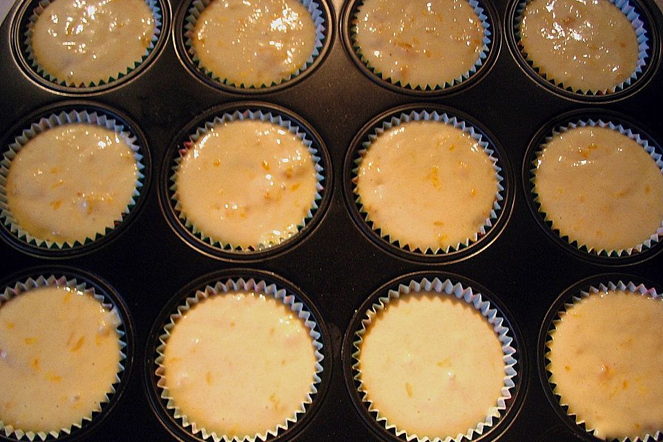 Mandarinen - Joghurt - Muffins