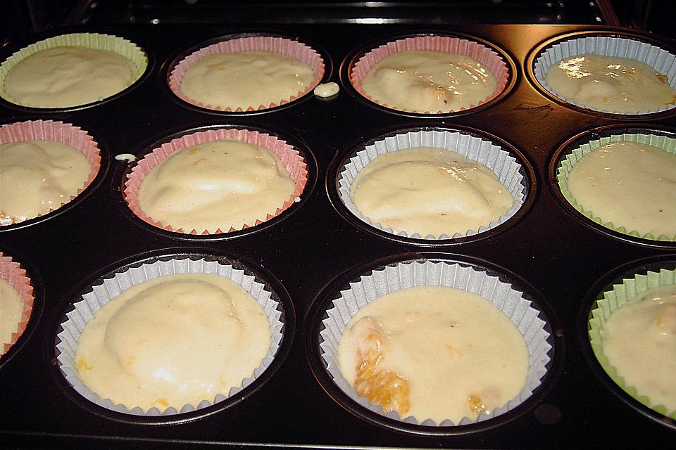 Mandarinen - Joghurt - Muffins