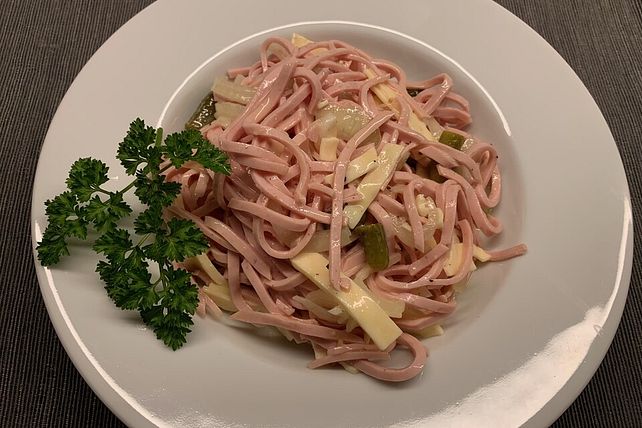 Schweizer Wurstsalat von Heimscheisser_1| Chefkoch Schweizer Wurstsalat von Heimscheisser_1| Chefkoch