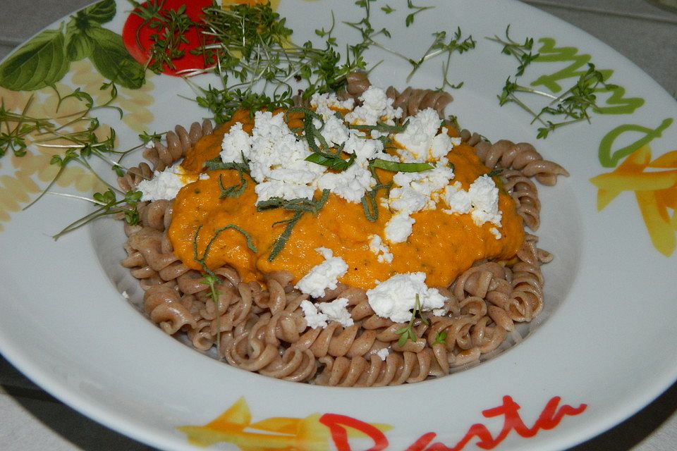 Möhren -  Tomaten - Sauce für Pasta