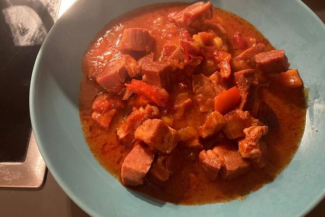 Kasseler-Gulasch mit Paprika von Kate381| Chefkoch