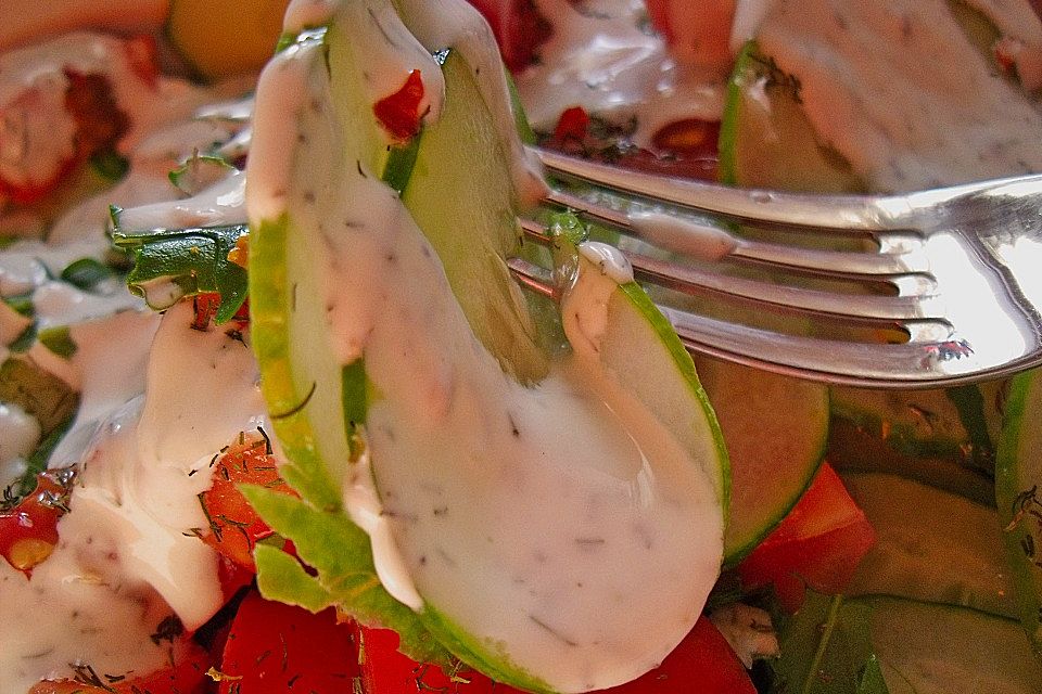 Salat - Joghurt - Dressing